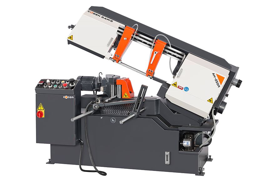 เครื่องเลื่อยสายพานตัดเหล็ก BANDSAW / CUTTING / TOOLS / MACHINES / COSEN รุ่น AH-250R
