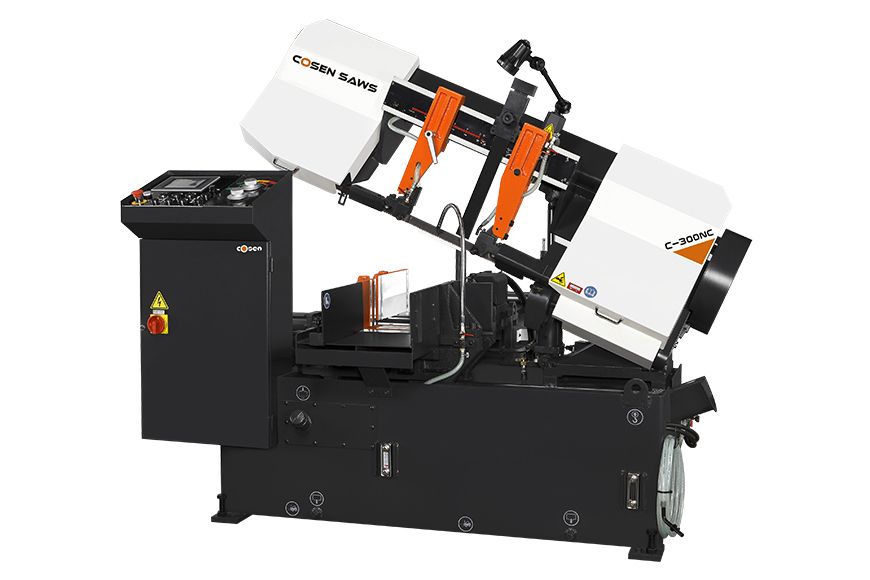 เครื่องเลื่อยสายพานตัดเหล็ก BANDSAW / CUTTING / TOOLS / MACHINES / COSEN รุ่น C-300NC
