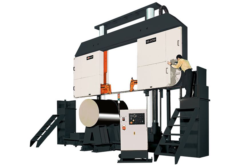 เครื่องเลื่อยสายพานตัดเหล็ก BANDSAW / CUTTING / TOOLS / MACHINES / COSEN รุ่น SH-2020D