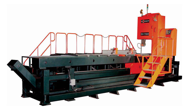 เครื่องเลื่อยสายพานตัดเหล็ก BANDSAW / CUTTING / TOOLS / MACHINES / COSEN รุ่น SV-7060