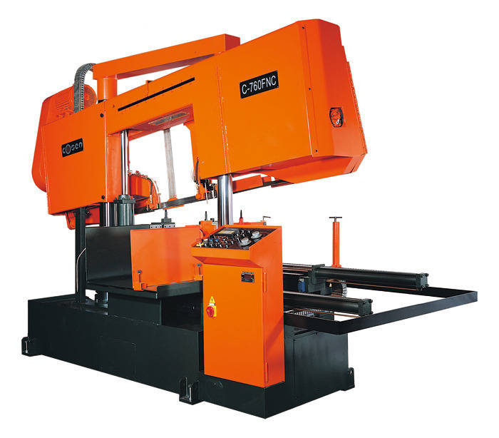 เครื่องเลื่อยสายพานตัดเหล็ก BANDSAW / CUTTING / TOOLS / MACHINES / COSEN รุ่น C-760FNC