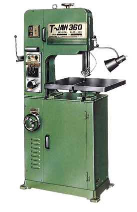 เครื่องเลื่อยสายพานแนวตั้ง VERTICAL BANDSAW / CUTTING / TOOLS / MACHINES / T-JAW รุ่น 360